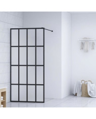Écran de douche Verre trempé dépoli 80x195 cm | Mobilier & Déco