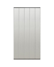 Moustiquaire de porte rideau en maille 5 pcs Noir 120x240 cm | Mobilier & Déco