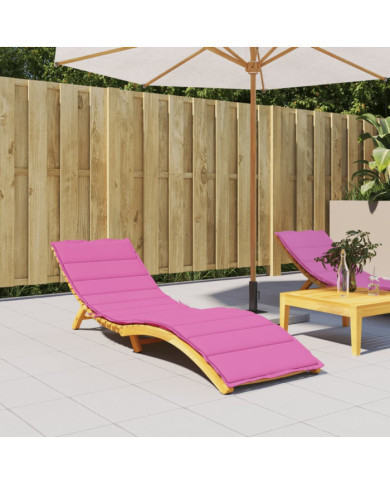 Coussin de chaise longue rose tissu oxford | Mobilier & Déco
