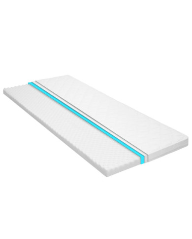 Sur-matelas 80 x 200 cm Mousse froide Profil d'œuf 6 cm | Mobilier & Déco