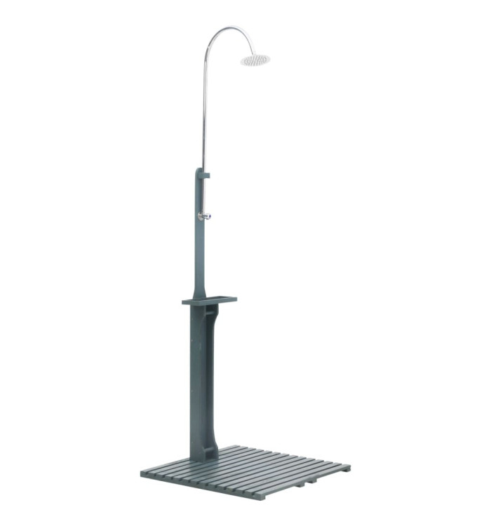 Douche de jardin Anthracite Bois | Mobilier & Déco