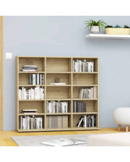 Armoire à CD Chêne sonoma 100x23x89,5 cm Bois d’ingénierie | Mobilier & Déco