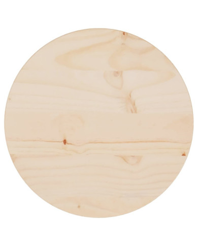 Dessus de table Ø30x2,5 cm Bois de pin massif | Mobilier & Déco