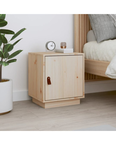 Table de chevet 40x34x45 cm Bois de pin solide | Mobilier & Déco