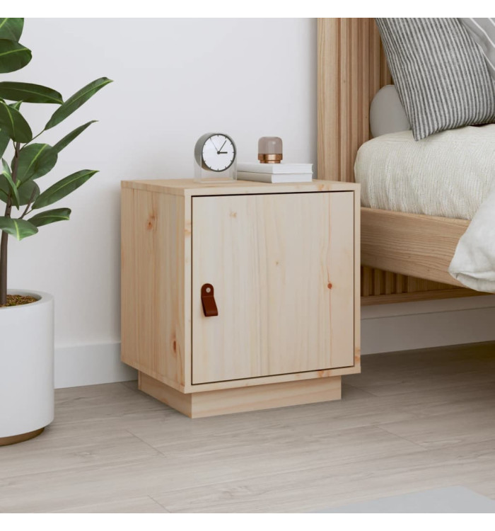 Table de chevet 40x34x45 cm Bois de pin solide | Mobilier & Déco