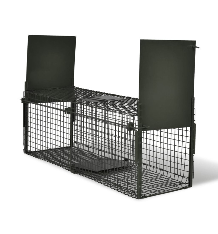 Attrape à animaux avec 2 portes | Mobilier & Déco