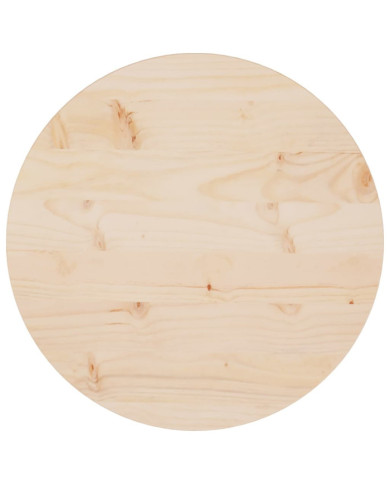 Dessus de table Ø50x2,5 cm Bois de pin massif | Mobilier & Déco