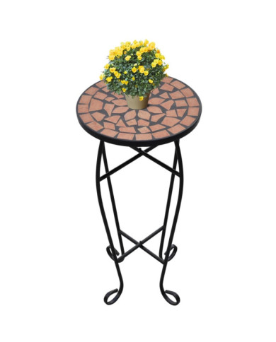 Table d'appoint Mosaïque Terre cuite | Mobilier & Déco