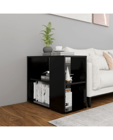 Armoire latérale Noir 60x30x50 cm Bois d’ingénierie | Mobilier & Déco