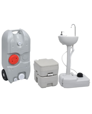 Ensemble de toilette support de lavage des mains réservoir eau | Mobilier & Déco