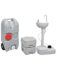 Ensemble de toilette support de lavage des mains réservoir eau | Mobilier & Déco