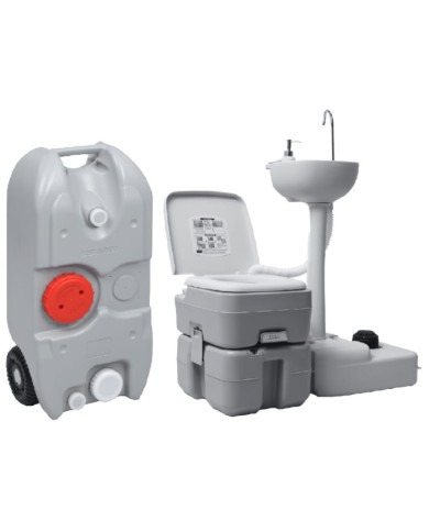 Ensemble de toilette support de lavage des mains réservoir eau | Mobilier & Déco
