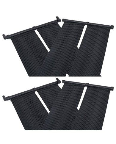 Panneaux solaires de chauffage de piscine 4 pcs 80x310 cm | Mobilier & Déco