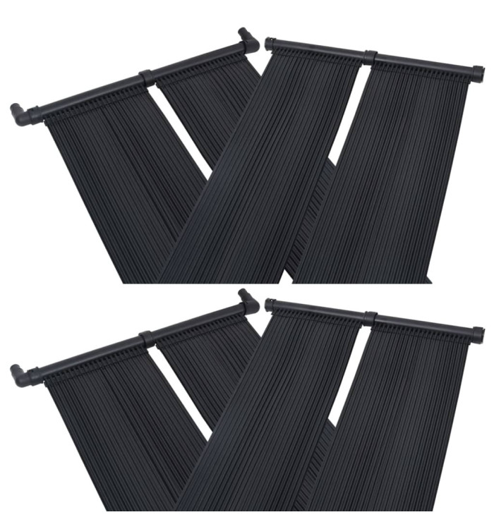 Panneaux solaires de chauffage de piscine 4 pcs 80x310 cm | Mobilier & Déco
