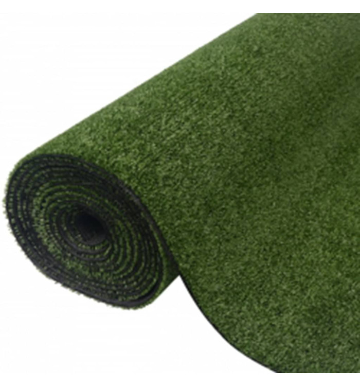 Gazon artificiel 7/9 mm 1x15 m Vert | Mobilier & Déco