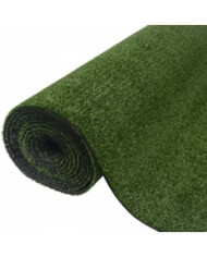 Gazon artificiel 7/9 mm 1x15 m Vert | Mobilier & Déco