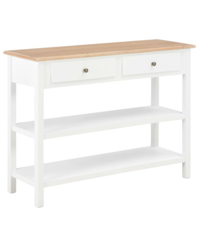 Buffet Blanc 110x35x80 cm MDF | Mobilier & Déco