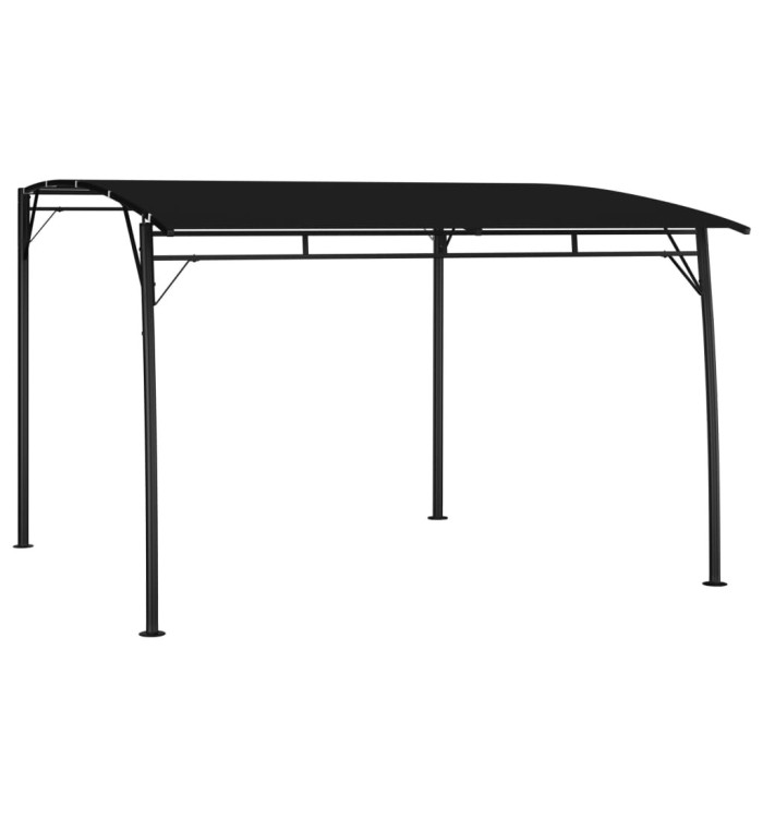 Auvent pare-soleil de jardin 3x3x2,55 m Anthracite | Mobilier & Déco