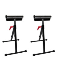 Ensemble de 2 supports réglables de rouleau | Mobilier & Déco