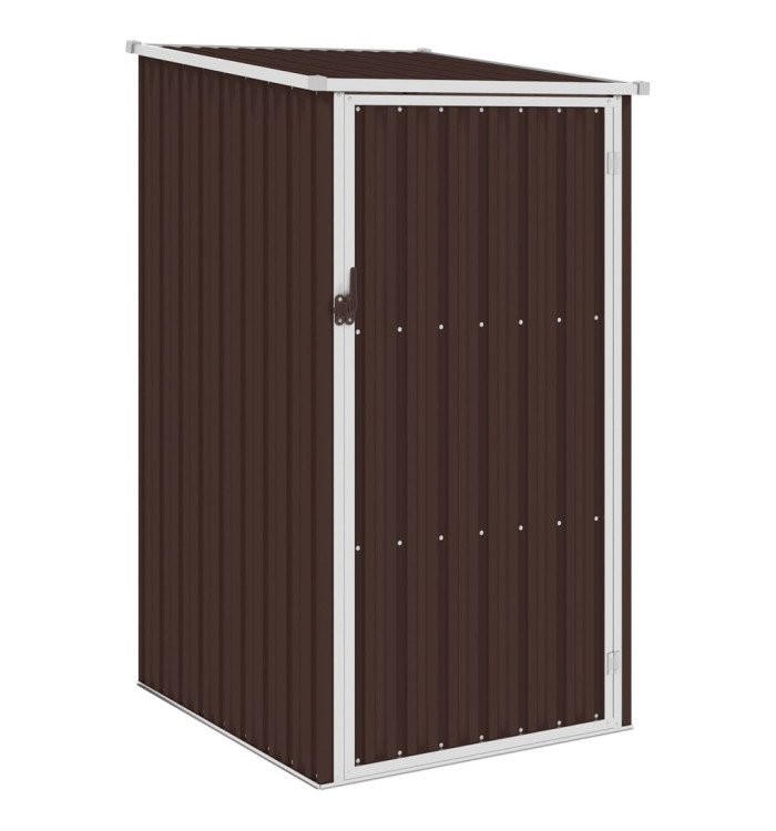 Abri de jardin Marrron 87x98x159 cm Acier galvanisé | Mobilier & Déco