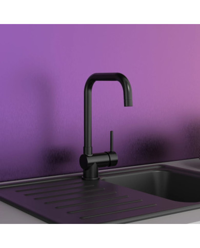 EISL Mitigeur d'évier FUTURA noir | Mobilier & Déco