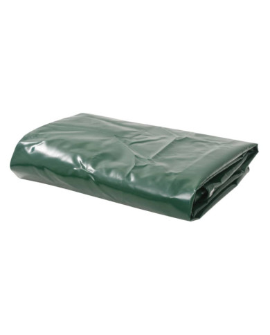 Bâche 650 g / m² 4 x 8 m Vert | Mobilier & Déco