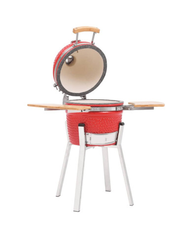 Barbecue à fumoir Kamado Céramique 76 cm | Mobilier & Déco