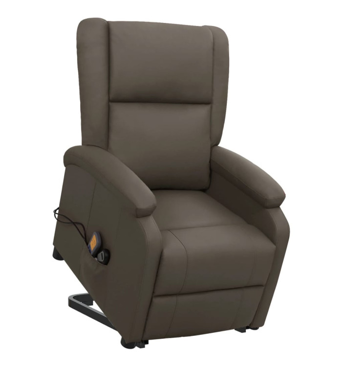 Fauteuil de massage Gris Similicuir | Mobilier & Déco