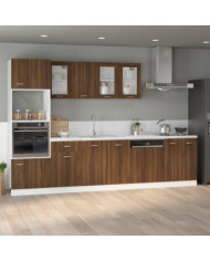 Armoire de plancher "Lyon" Chêne marron Bois d'ingénierie | Mobilier & Déco