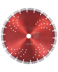 Disque de coupe diamanté avec turbo et trous Acier 300 mm | Mobilier & Déco