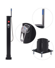 Douche solaire 8 L PVC Acier | Mobilier & Déco