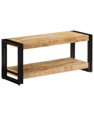 Meuble TV 90x30x40 cm Bois de manguier massif | Mobilier & Déco