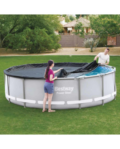 Bestway Couverture de piscine Flowclear 427 cm | Mobilier & Déco