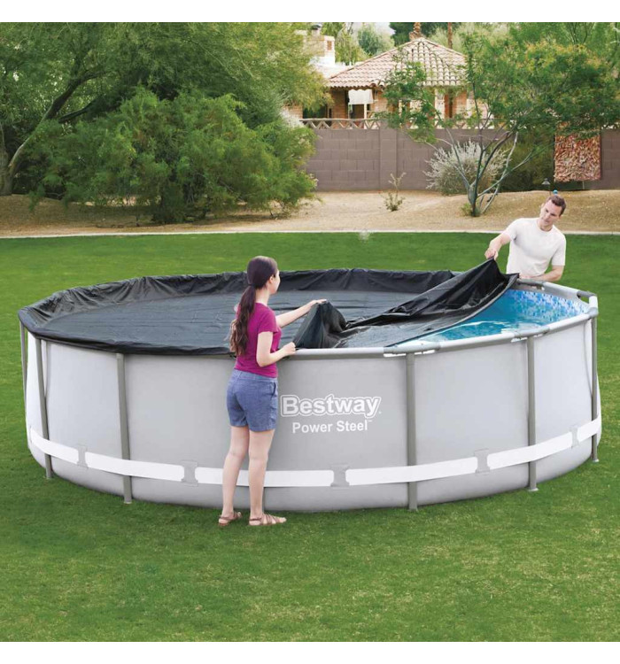 Bestway Couverture de piscine Flowclear 427 cm | Mobilier & Déco