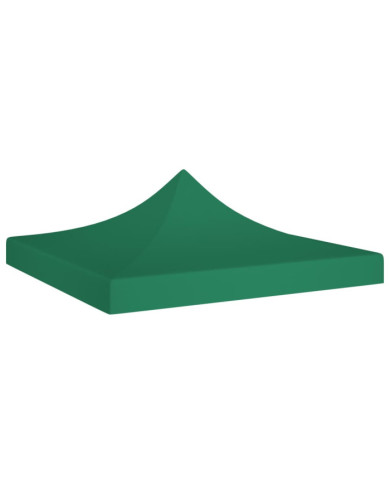 Toit de tente de réception 3x3 m Vert 270 g/m² | Mobilier & Déco