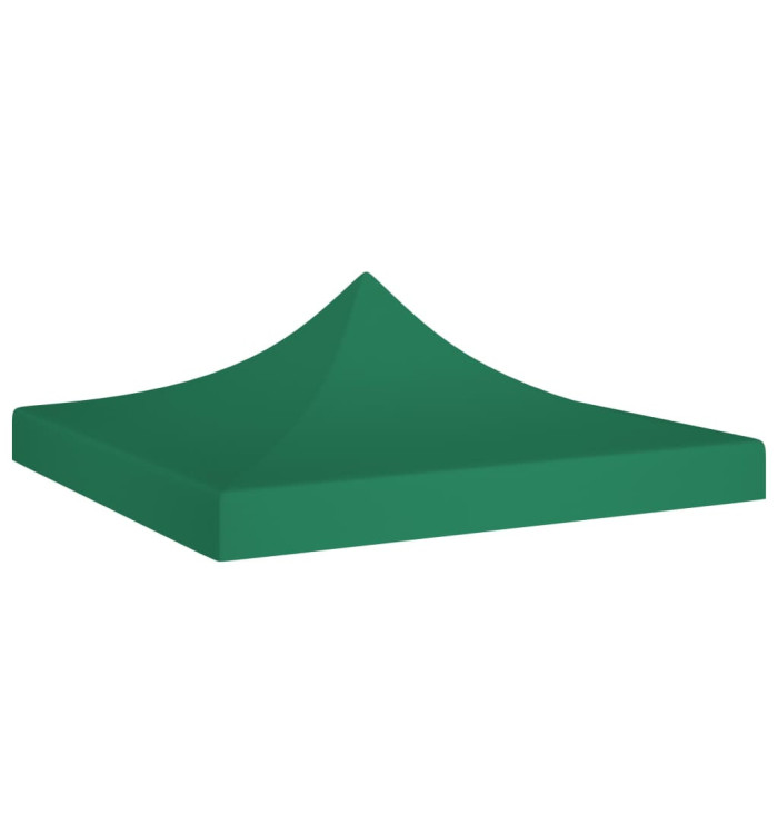 Toit de tente de réception 3x3 m Vert 270 g/m² | Mobilier & Déco
