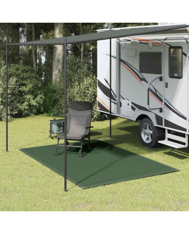 Tapis de tente 250 x 300 cm PEHD Vert | Mobilier & Déco