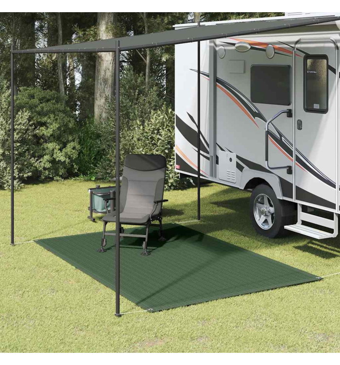 Tapis de tente 250 x 300 cm PEHD Vert | Mobilier & Déco