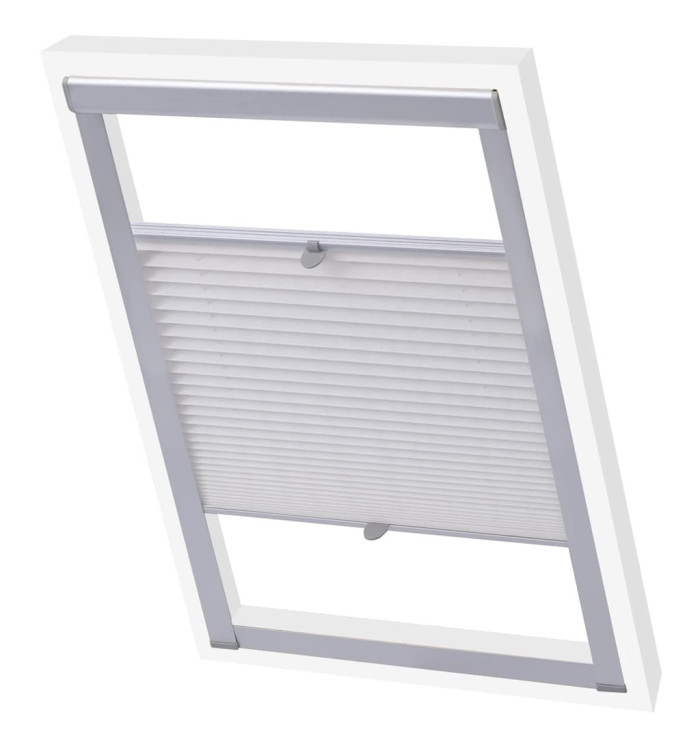 Store plissé Blanc UK08 | Mobilier & Déco