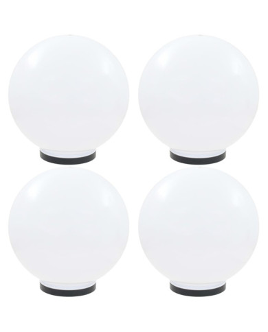 Lampes à LED sous forme de boule 4 pcs Sphérique 40 cm PMMA | Mobilier & Déco