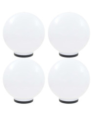 Lampes à LED sous forme de boule 4 pcs Sphérique 40 cm PMMA | Mobilier & Déco