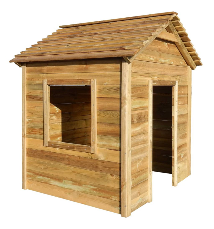 Maisonnette d'extérieur 120x120x146 cm Bois de pin | Mobilier & Déco