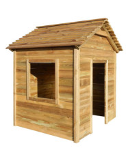 Maisonnette d'extérieur 120x120x146 cm Bois de pin | Mobilier & Déco