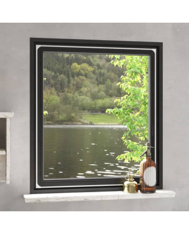 Moustiquaire magnétique pour fenêtres blanc 120x140 cm | Mobilier & Déco