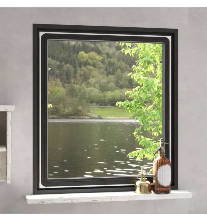Moustiquaire magnétique pour fenêtres blanc 120x140 cm | Mobilier & Déco