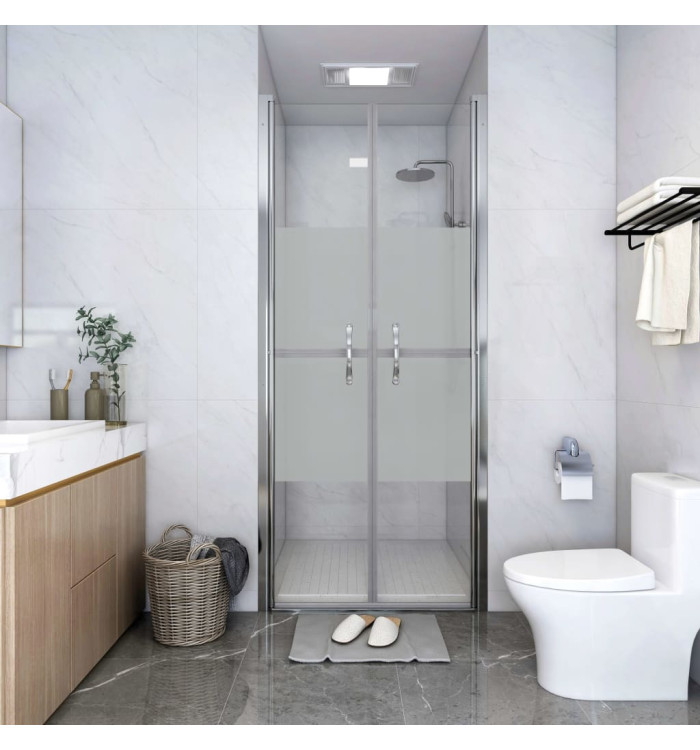 Porte de douche ESG demi-dépoli 71x190 cm | Mobilier & Déco