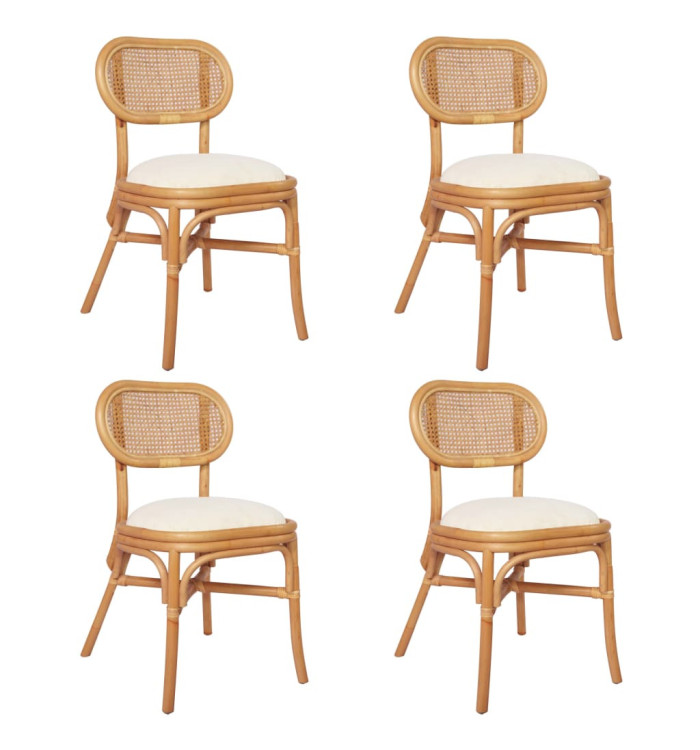 Chaises à manger lot de 4 Lin | Mobilier & Déco