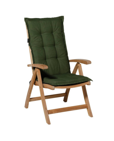 Madison Coussin de chaise à dossier haut Panama 123x50 cm Vert | Mobilier & Déco