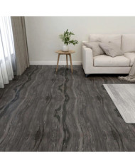 Dalles de plancher autoadhésives 20 pcs PVC 1,86 m² gris foncé | Mobilier & Déco