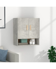 Armoire murale Gris béton 60x31x70 cm Bois d'ingénierie | Mobilier & Déco